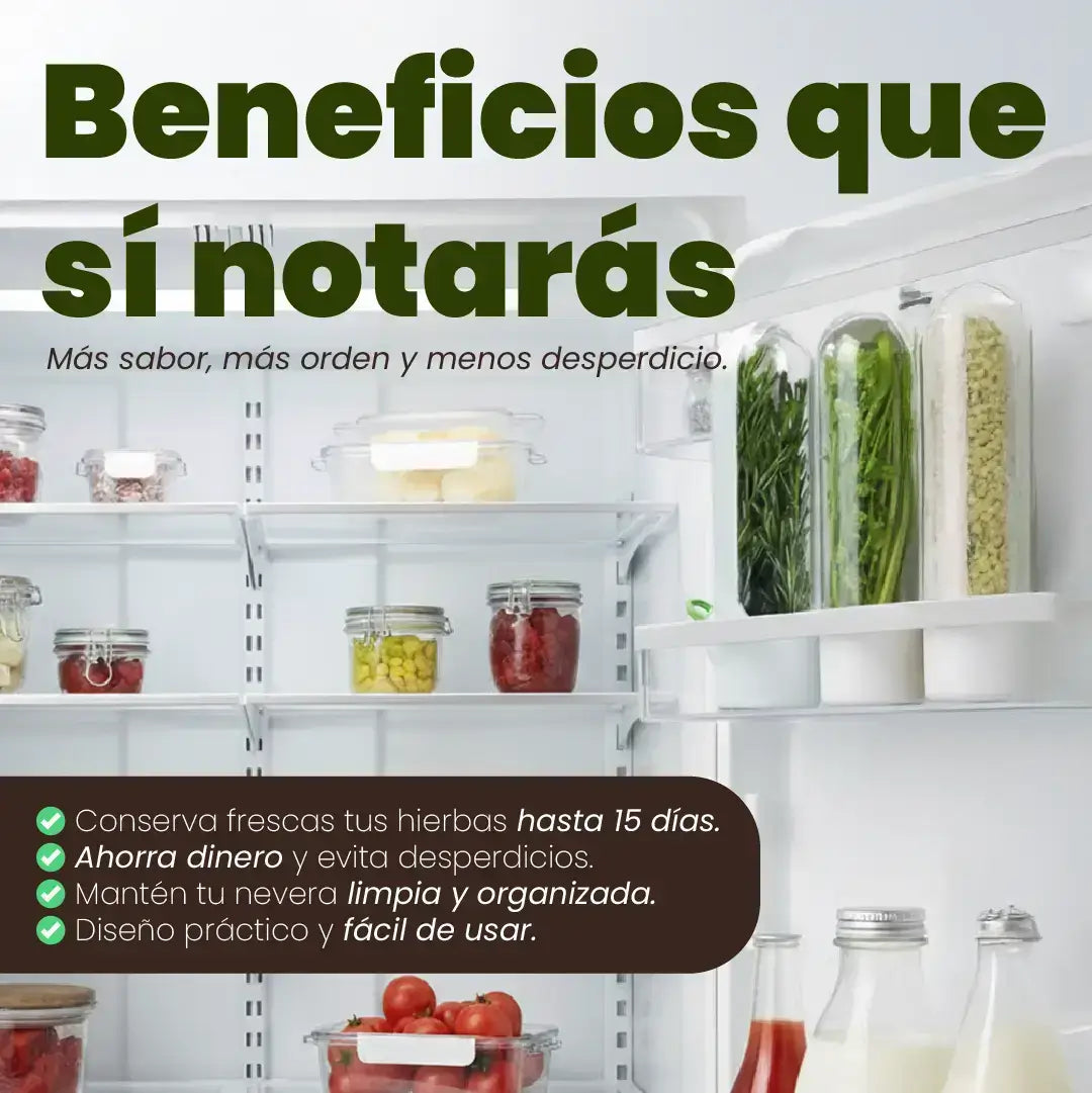 Conservador de Hierbas Frescas