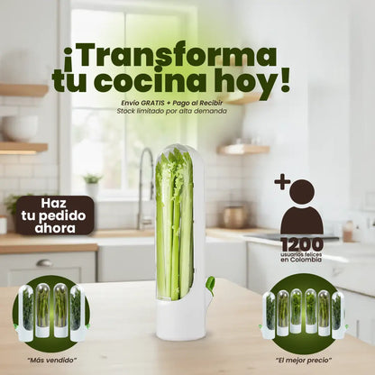 Conservador de Hierbas Frescas.