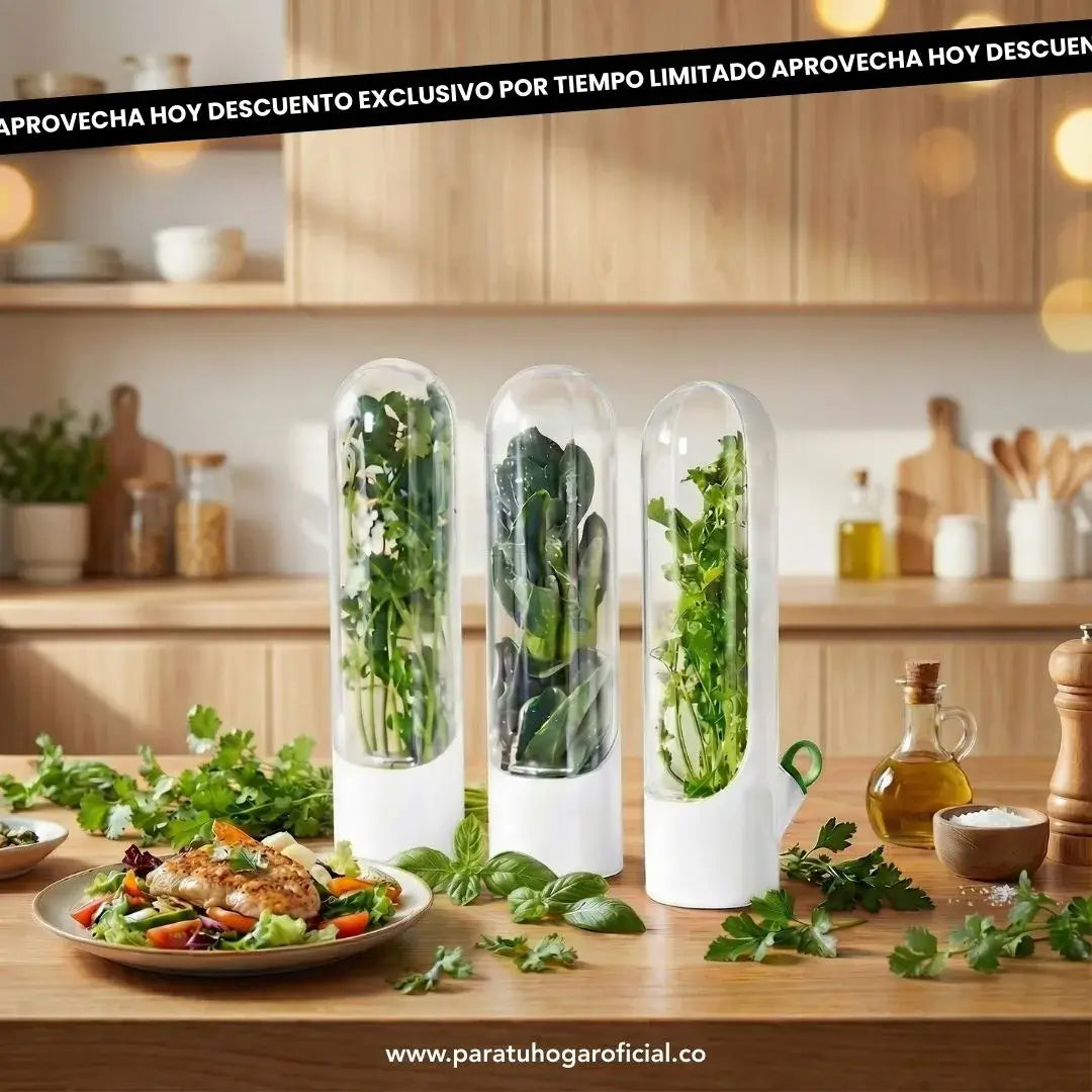 Conservador de Hierbas Frescas.