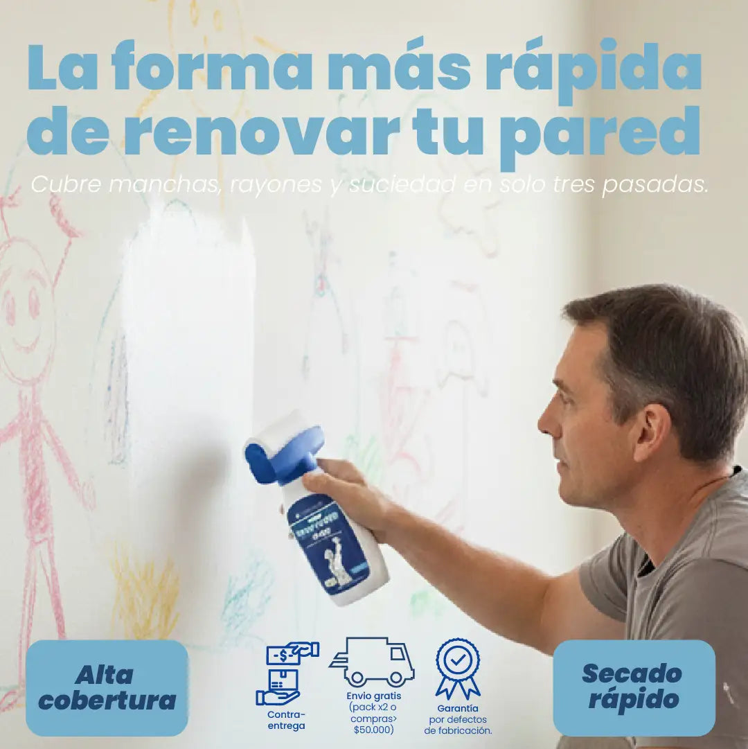 CleanRoll - La forma más fácil de renovar tus paredes.