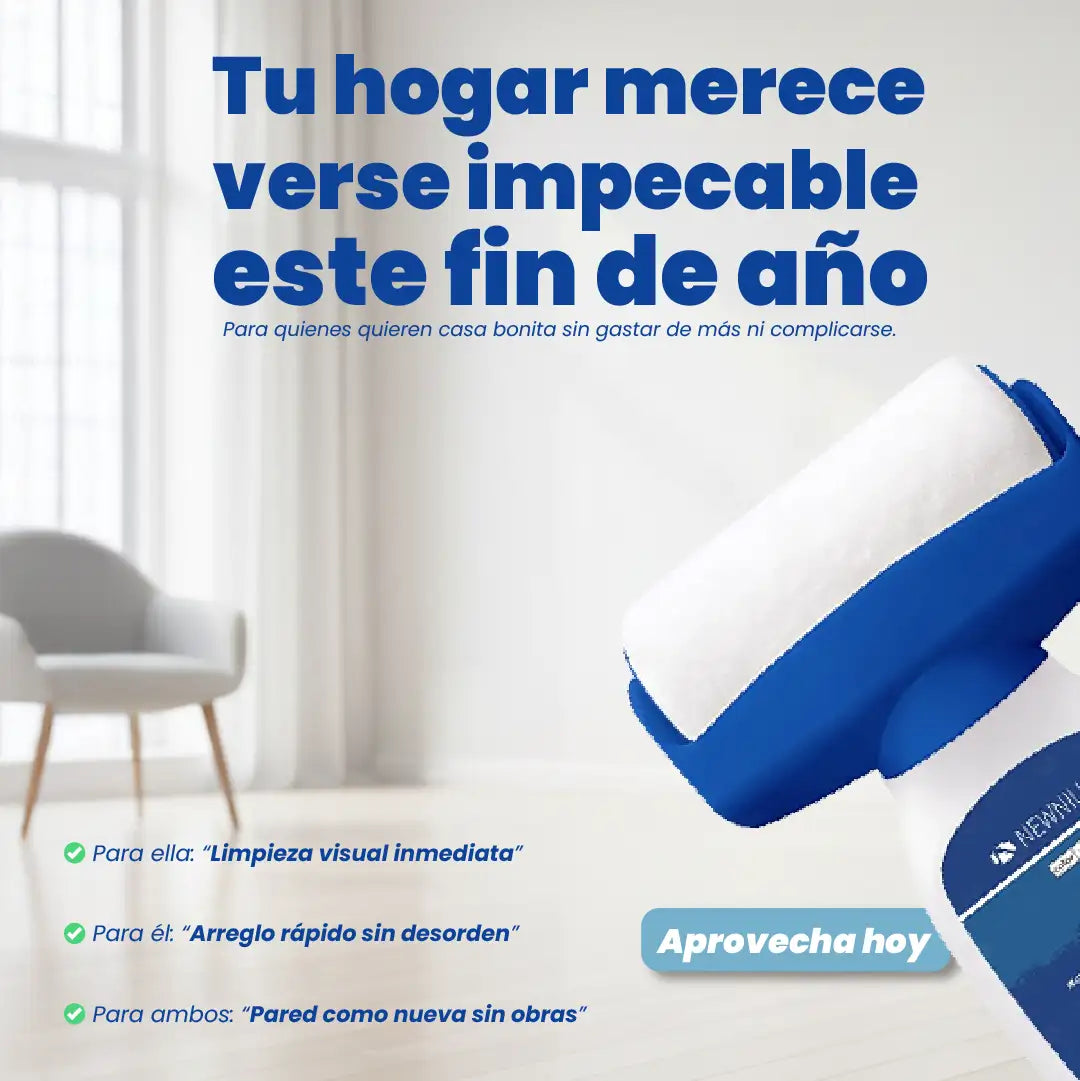 CleanRoll - La forma más fácil de renovar tus paredes.